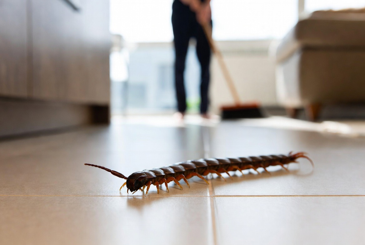 Un mille-pattes dans la maison ? Pas de panique, voici quoi faire