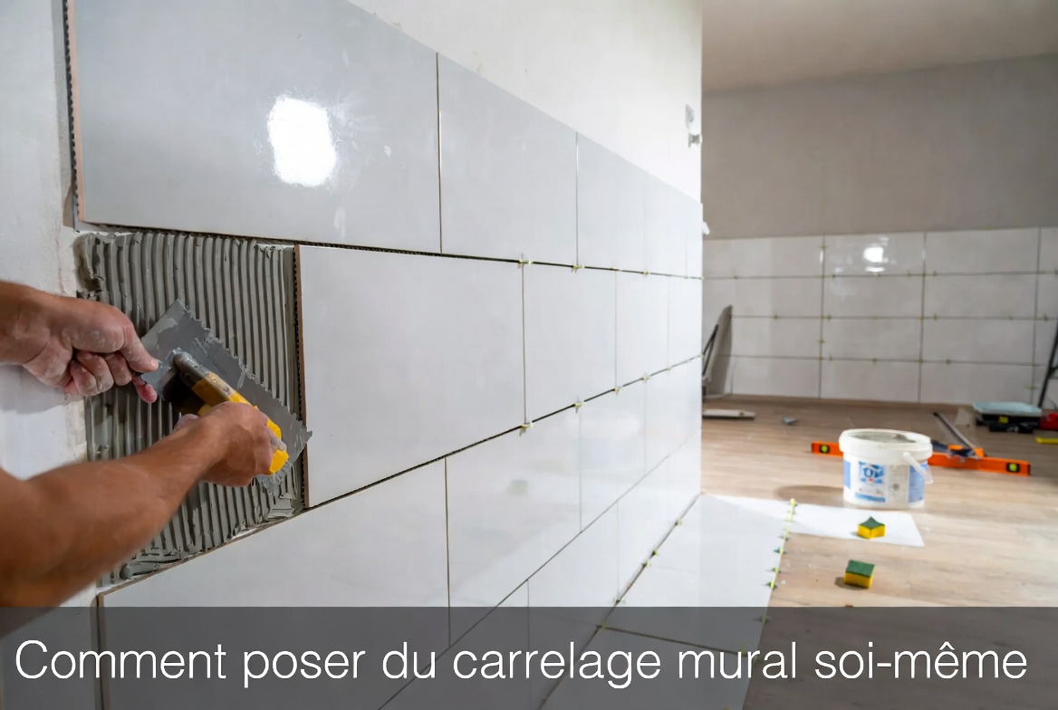 Comment poser du carrelage mural soi-même