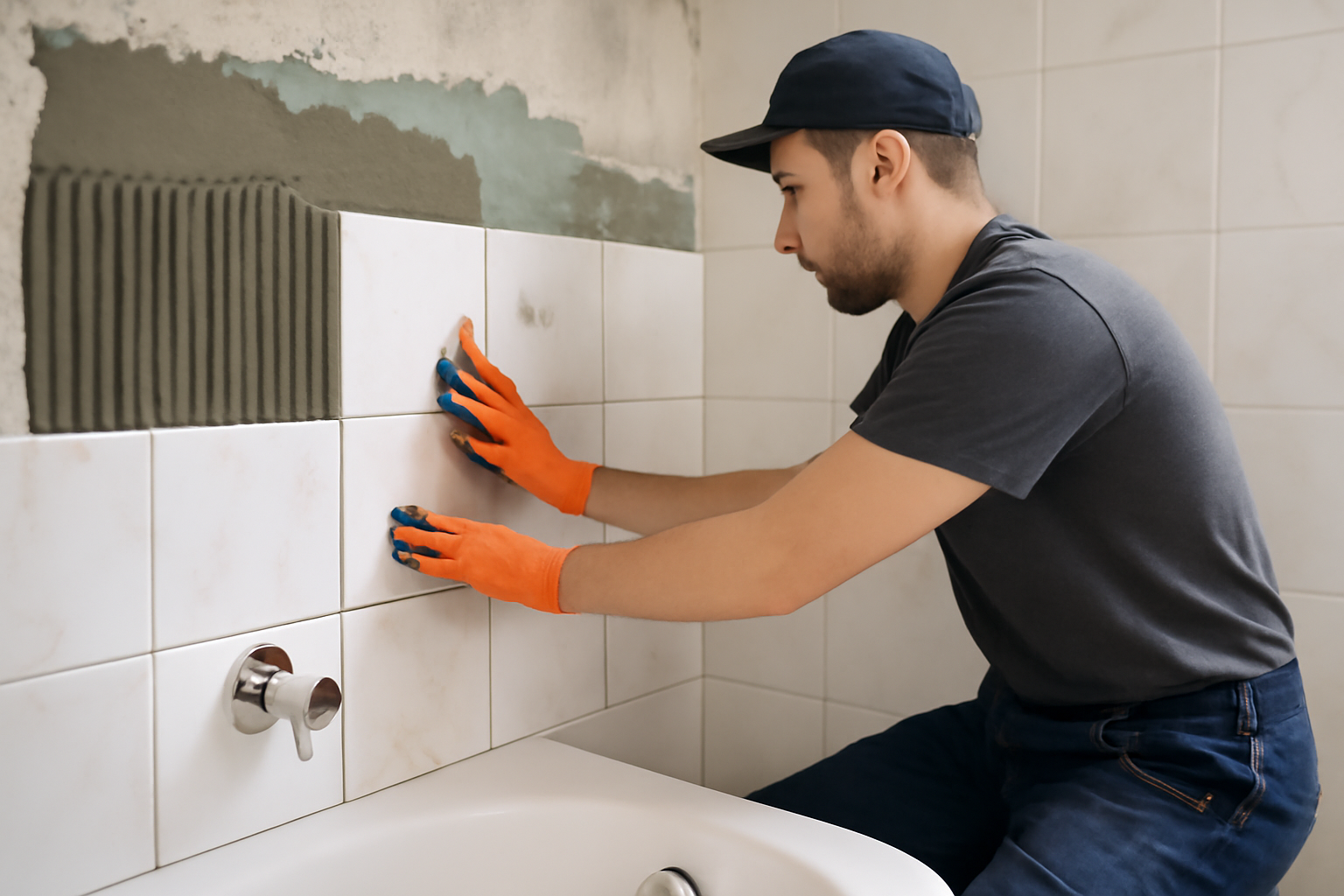 Comment poser du carrelage mural salle de bain : 5 étapes clés