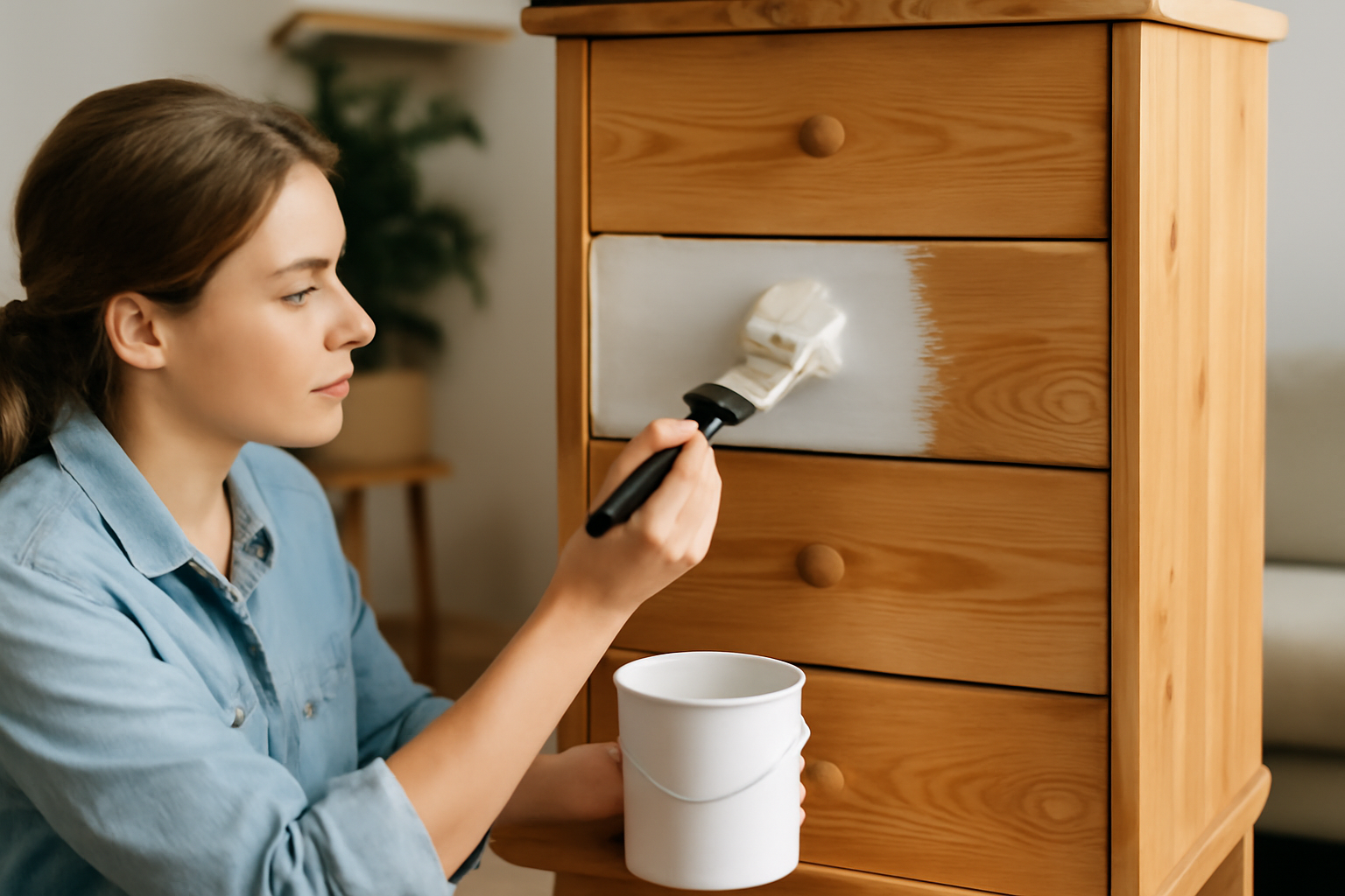 Peindre un meuble en bois sans poncer : 5 astuces incontournables
