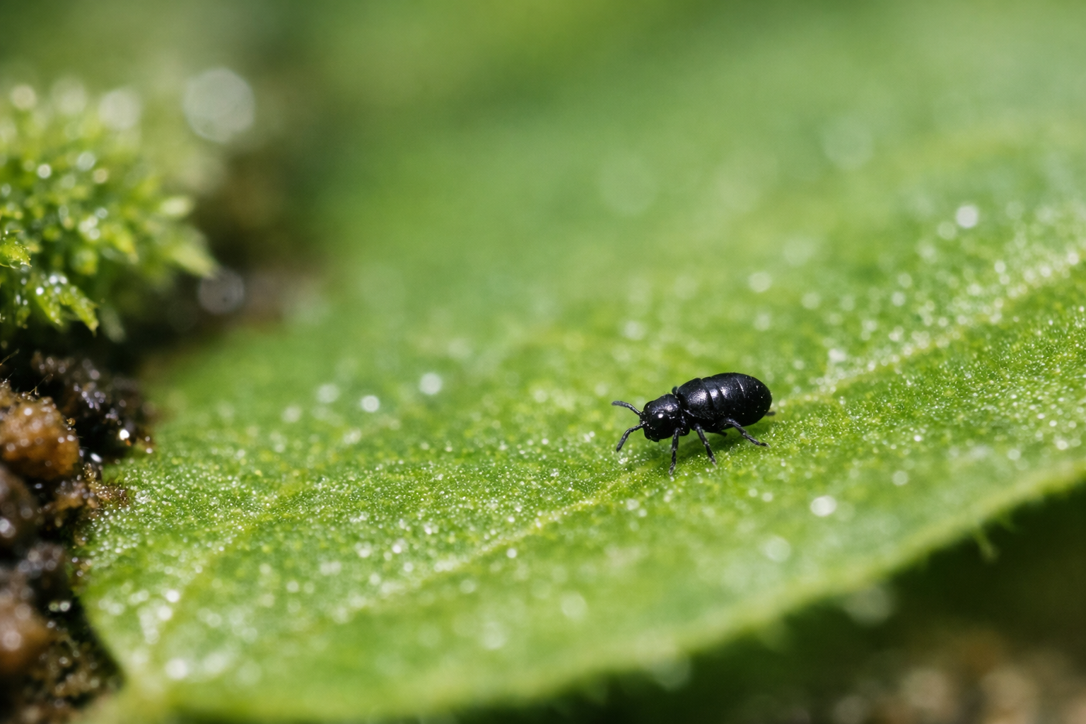 Petit insecte noir de 1 mm : identifier et comprendre son rôle dans l’écosystème